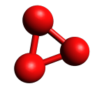This Cyclic Ozone O3 Where Bonds Can Be Described By Springs With Strength K And M Is The Atomic Mass Of Oxygen 1 Fi 1