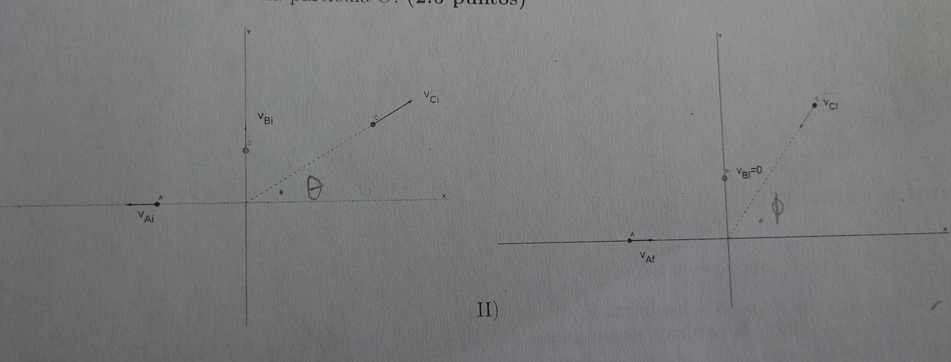 A System Contains 3 Particles A B And C With Masses Ma 2kg Mg 0 5kg Me 1kg Respectively Initially They Move 1