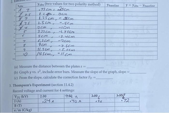 P Ybaseline Yobs Two Values For Two Polarity Method 25cm 75 Cm I Com Acm B5cm 1 25cm 1 5cm 5cm 1cm 7 2cm 3 33 1