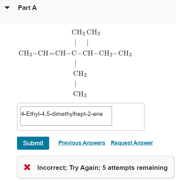Name Each Of The Following Compounds 1