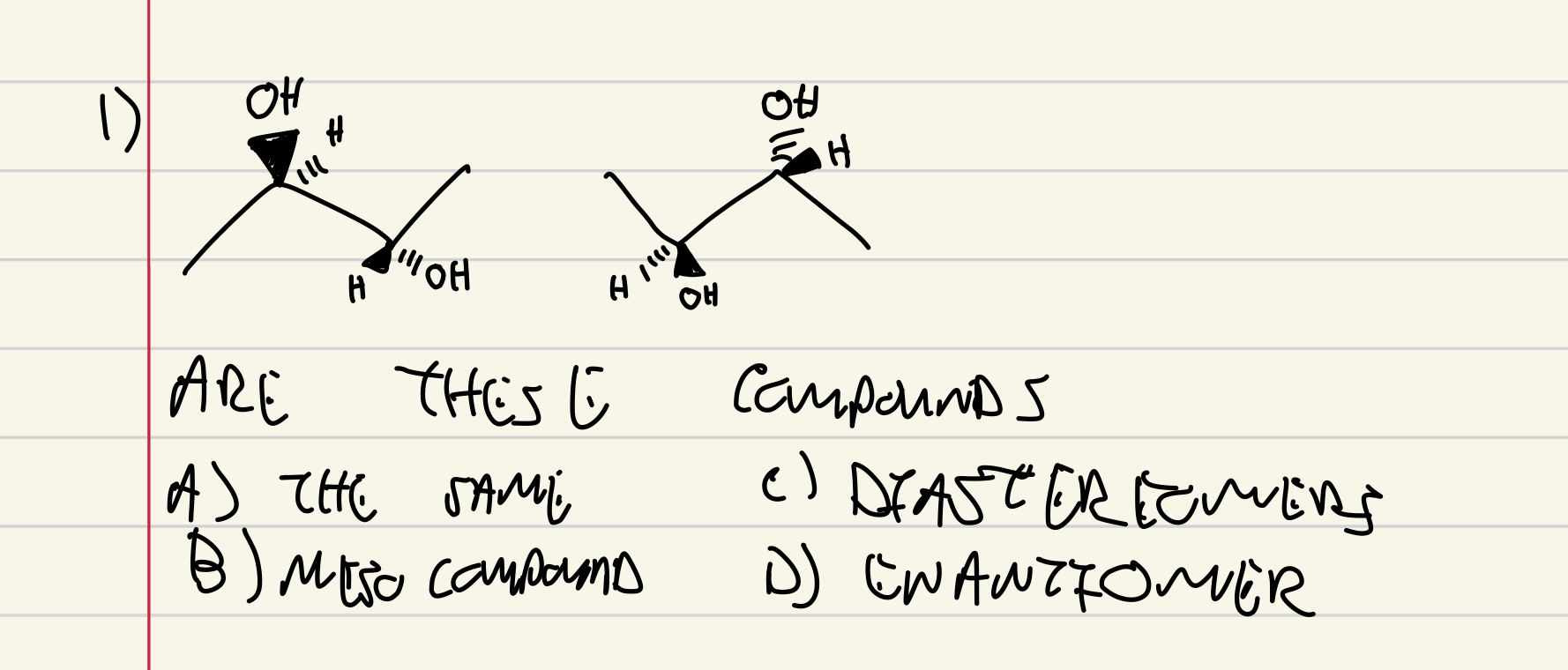 Also What Is The Difference Between Meso And Identical Compounds 1