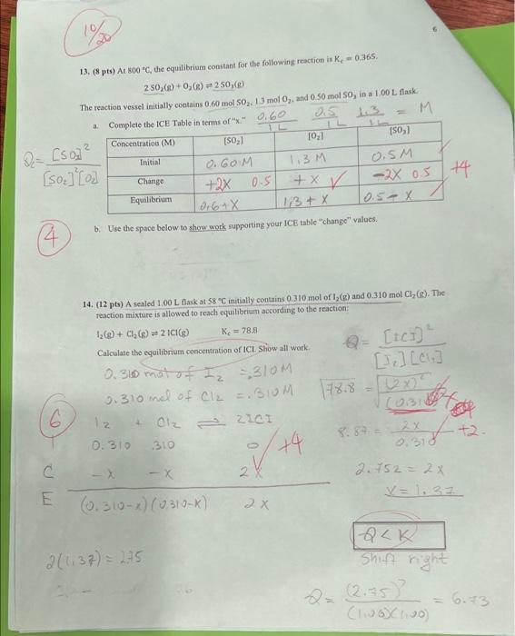 Exam Is Printed Double Sided Check Every Side Of Every Page Before Turning In Part I Multiple Choice Choose The Best 5