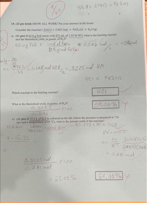 6 Part I Multiple Choice Choose The Best Answer And Write It On The Line 1 2 Pts Which Of The Following Substances 4