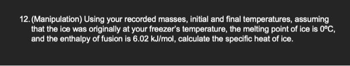 Final Temperature 4 Degrees Celsius 1