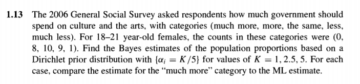 1 13 The 2006 General Social Survey Asked Respondents How Much Government Should Spend On Culture And The Arts With Cat 1