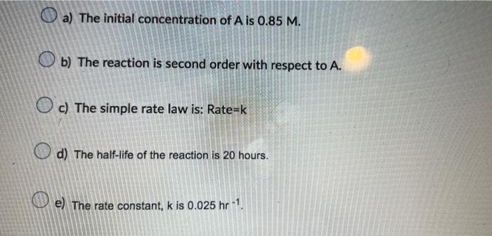 Consider The Three Plots For A Reaction Ab Which Statement Is Correct 0 9 0 8 0 025x 0 85 0 7 0 6 20 5 04 0 3 0 2 0 1 2