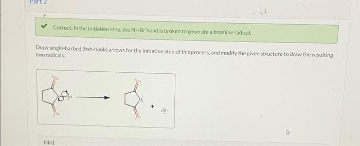 Add Any Remaining Curved Arrows To Show The Two Propagation Steps That Form The Observed Products Note Br Is Produced 4