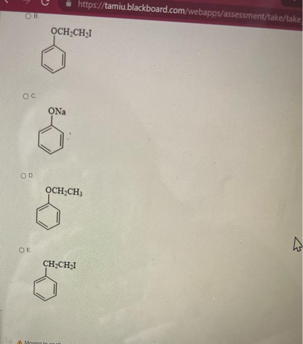 Moving To Another Question Will Save This Response Question 18 What Is The Correct Structure Of The Product Of The Foll 2