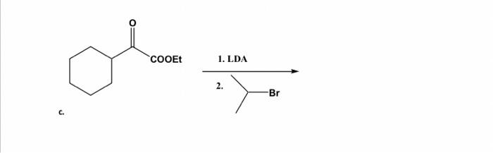 Prediet The Products Starting Material For The Following Include The Product After Each Step Do Not Just Write The Fi 2