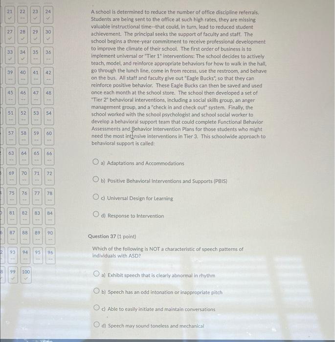 Question 41 1 Point For Students Who Do Not Respond To Tier 1 And Tier 2 Behavioral Interventions There Is Often A Re 4