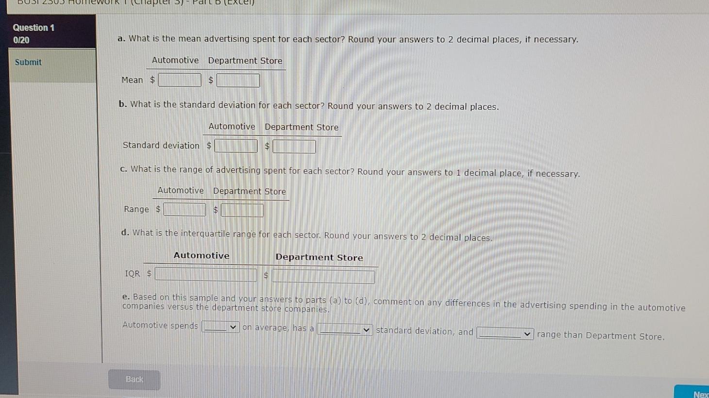 Question 1 0 20 Video Submit Advertising Age Annually Compiles A List Of The 100 Companies That Spend The Most On Advert 2