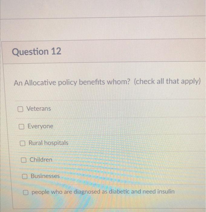 Quantitative Questi Question 13 1 Pts If The Government Wants To Assure Quality Is Provided In All Health Care Servic 2