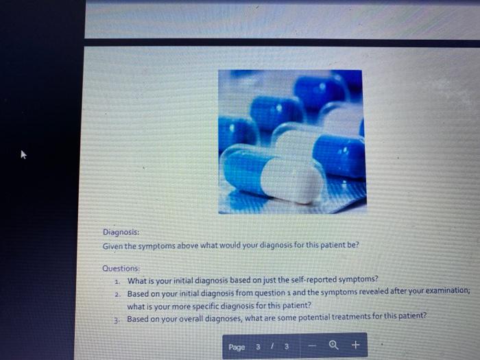 Open With Google Docs Patient Self Report A Young Woman Self Reports That She Has Been Experiencing Pain In Her Lower B 2