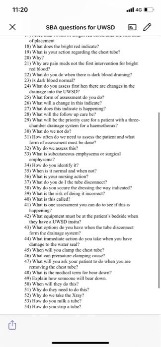 11 20 X Ll 4g Sba Questions For Uwsd Of Placement 18 What Does The Bright Red Indicate 19 What Is Your Action Regardi 1