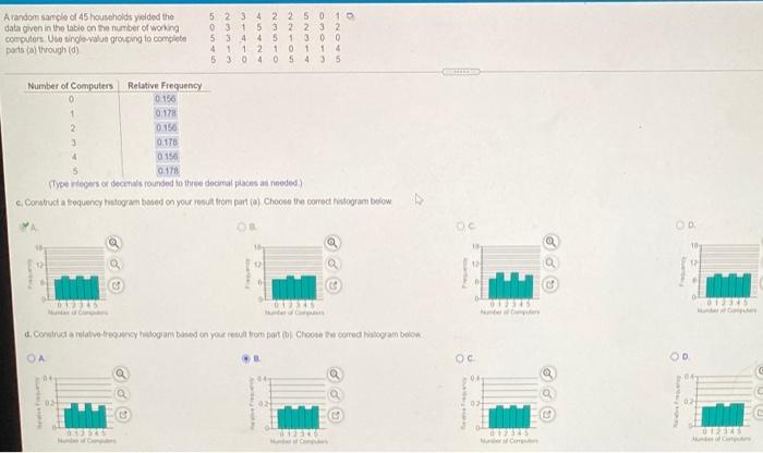 And How The 52335 Given In The Other Of 315 23 Com Useig Og To Come 55 Data Os Number Of Computer Relative Frequency 015 2