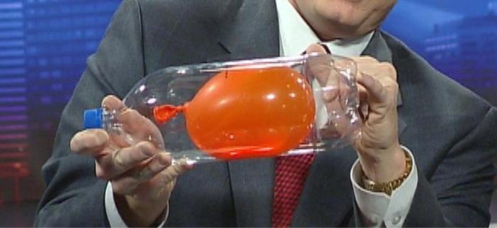 When You Blow Up A Balloon Inside A Bottle The Air Pressure Inside The Balloon Is Higher Than The Air In The Bottle Sur 1