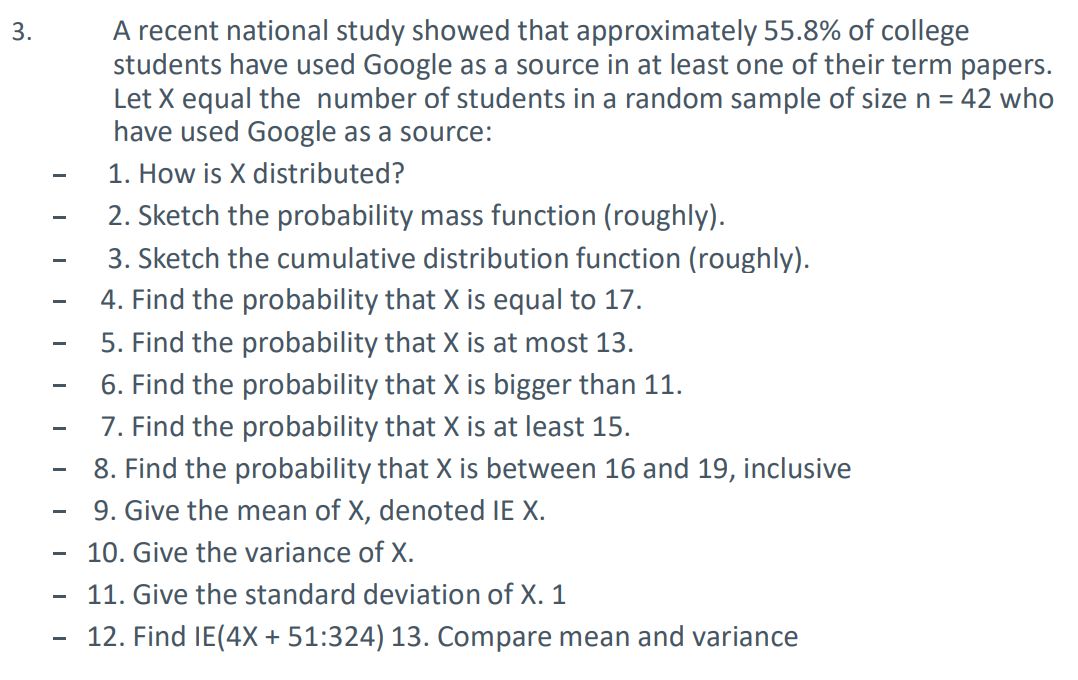 3 A Recent National Study Showed That Approximately 55 8 Of College Students Have Used Google As A Source In At Least 1