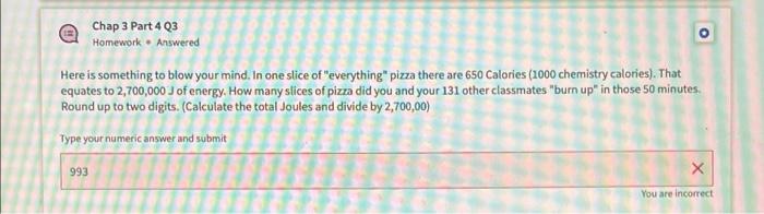 Chap 3 Part 4 Q3 Homework Answered Here Is Something To Blow Your Mind In One Slice Of Everything Pizza There Are 65 1