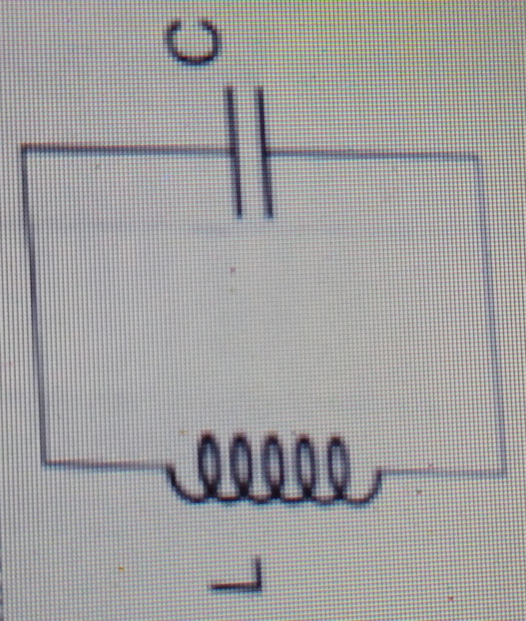 In The Ideal Circuit Resistance 0 Below Initially The Capacitor C 20nf Was Charged By Applying A Voltage Of 12 Volts 1