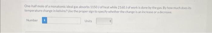 The Pressure Of A Monatomic Ideal Gas 3 Increases By A Factor Of 3 66 During An Adiabatic Compression What Is The Rat 2
