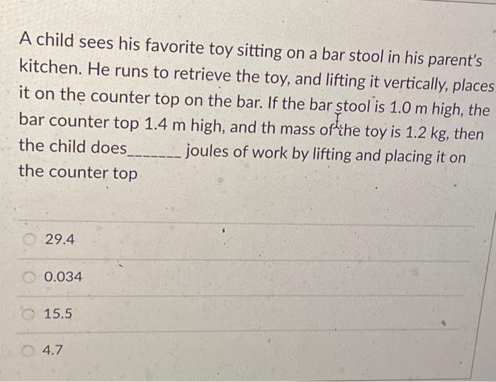 A Child Sees His Favorite Toy Sitting On A Bar Stool In His Parent S Kitchen He Runs To Retrieve The Toy And Lifting I 1