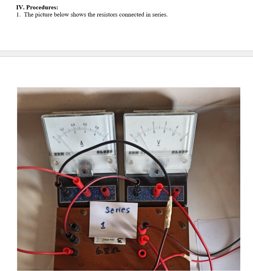 1 The Current In Every Part Of The Circuit Is The Same I I I 13 2 The Voltage Across The Group Of Resistors In 2