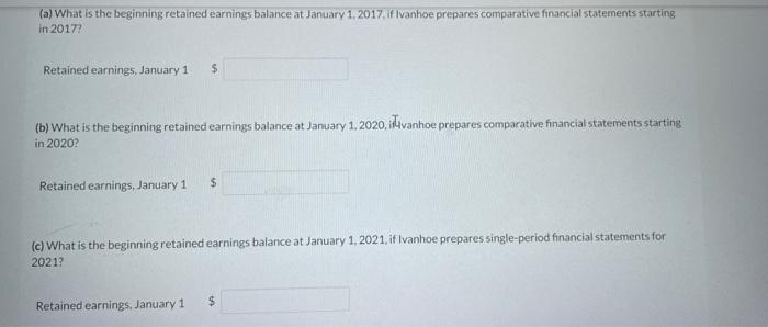 Current Attempt In Progress Ivanhoe Company Started Operations On January 1 2015 And Has Used The Fifo Method Of Inven 2