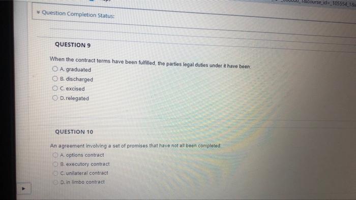 Question 7 Used As A Defense When The Contract Contains Significantly Unfair Terms Against The Party With Less Bargainin 2