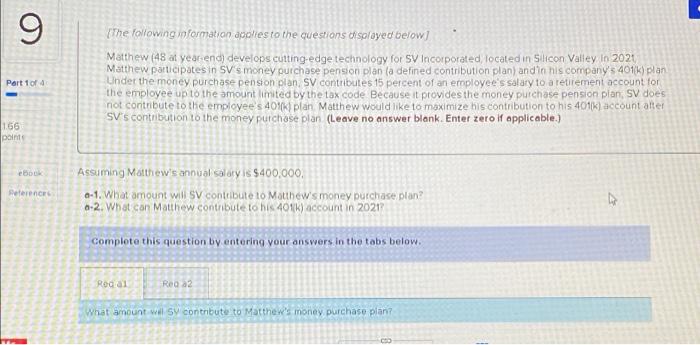 9 The Following Information Acolles To The Questions Displayed Below Matthew 48 At Year End Develops Culting Edge Tech 1