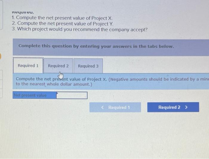 Exercise 12 14 Algo Comparison Of Projects Using Net Present Value Lo12 2 Labeau Products Limited Of Perth Austra 2