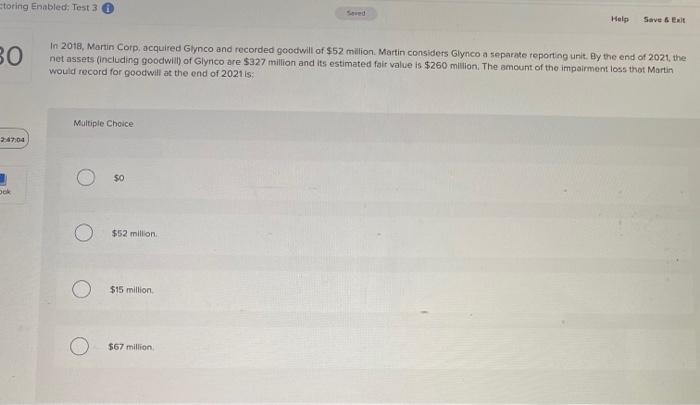 Save Ext Murgatroyd Co Purchased Equipment On January 1 2019 For 870 000 Estimating A Five Year Useful Life And 1 2