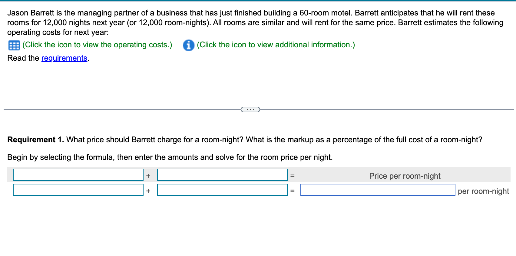 Jason Barrett Is The Managing Partner Of A Business That Has Just Finished Building A 60 Room Motel Barrett Anticipates 1