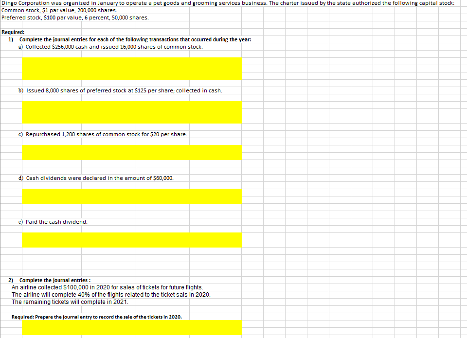 Dingo Corporation Was Organized In January To Operate A Pet Goods And Grooming Services Business The Charter Issued By 1