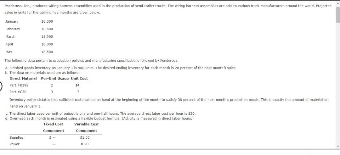 Ponderosa Inc Produces Wiring Harness Assemblies Used In The Production Of Semi Trailer Trucks The Wiring Harness As 1