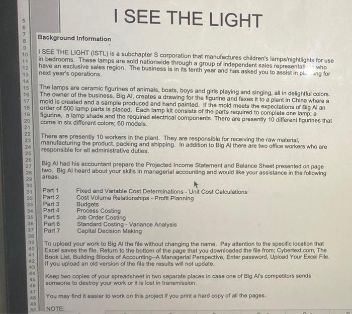 I See The Light Do 10 11 12 13 14 15 16 17 18 19 20 21 Background Information I See The Light Istl Is A Subchapter S C 1