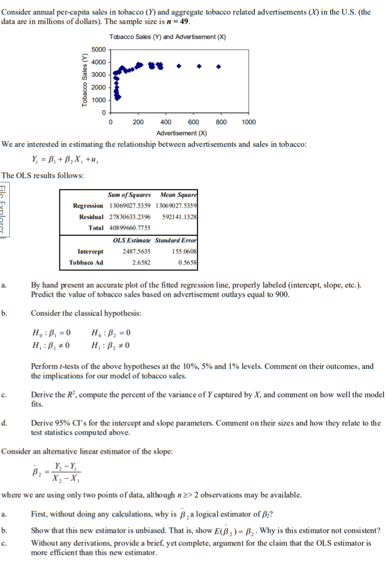 Please Answer All Parts Completely If Needed The Second Part Can Be Uploaded As Its Own Question Starting At Conside 1