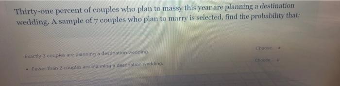 Thirty One Percent Of Couples Who Plan To Massy This Year Are Planning A Destination Wedding A Sample Of 7 Couples Who 1