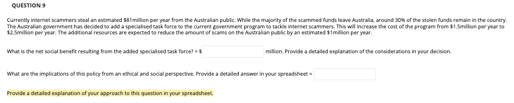 Please Help Using Excel With A Detailed Explanation Cheers 1
