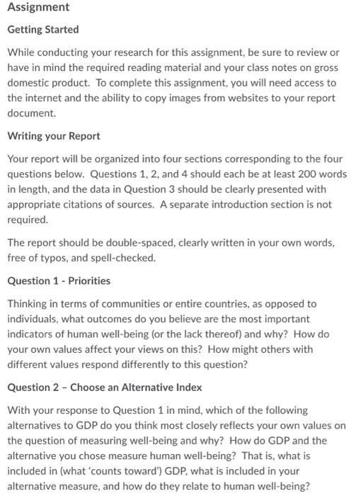 Assignment Getting Started While Conducting Your Research For This Assignment Be Sure To Review Or Have In Mind The Req 1