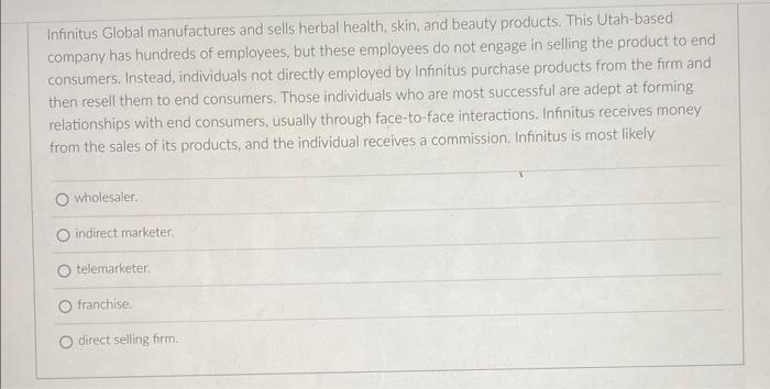 Infinitus Global Manufactures And Sells Herbal Health Skin And Beauty Products This Utah Based Company Has Hundreds O 1