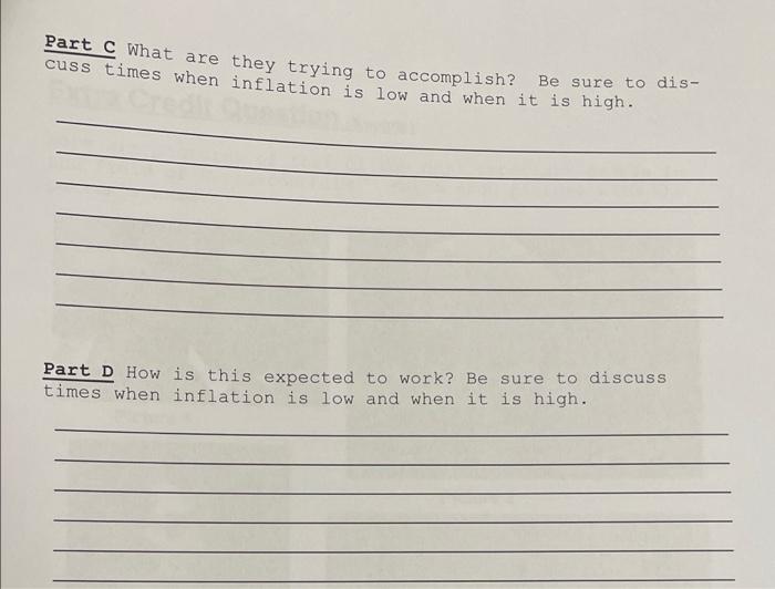 Question 3 Monetary Policy 9 Fed Funds And The Rate Of Inflation 8 7x 6x 5 4 3 2 May Serien Han Har 1 0 1 2 2
