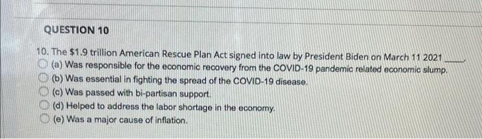 Question 7 07 Factors That Contributed To The Financial Crisis In 2008 Include A The Lowering Of Mortgage Underwritin 2