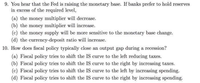 6 The Natural Rate Of Unemployment Includes A Frictional And Cyclical Unemployment B Structural And Cyclical Unemp 2