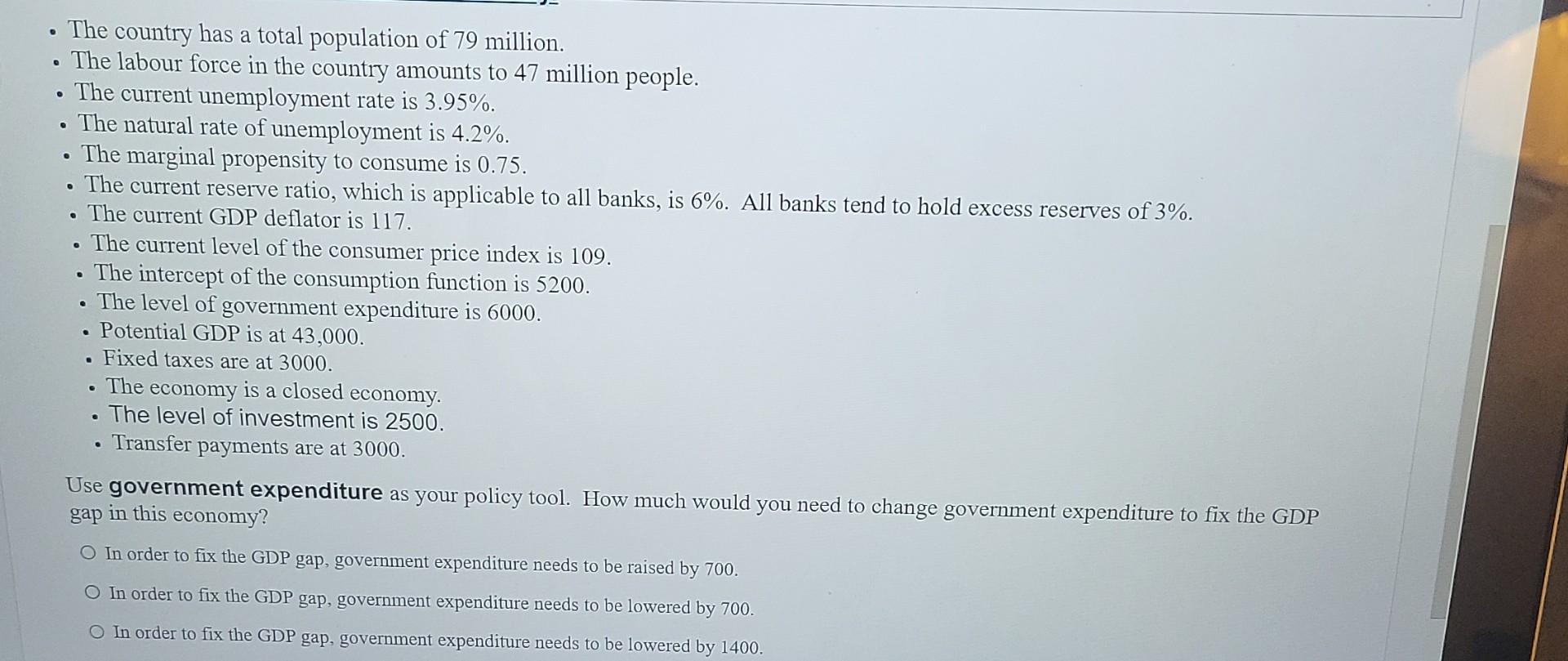 0 The Country Has A Total Population Of 79 Million The Labour Force In The Country Amounts To 47 Million People The 1