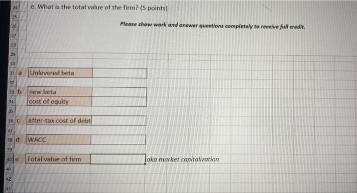 430 Points Lin 100001 Optimal Capital Structure With Hamade Roberts Creer And Associates Hea Is Considering Change Its 2