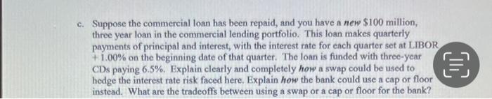 3 Suppose You Want To Hodge A 5100 Million Commercial Loan That Will Mature Be Repaid May 31 2016 This Type Of Loan 4