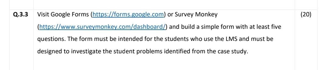 Question 3 Marks 40 In This Question Students Are Expected To Propose Solutions To The Challenges Identified In The 2