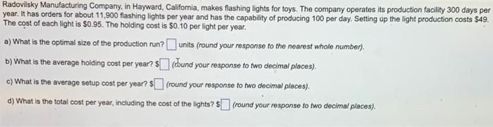 Radovilsky Manufacturing Company In Hayward California Makes Flashing Lights For Toys The Company Operates Its Produc 1
