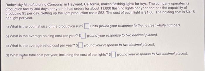 Radovilsky Manufacturing Company In Hayward California Makes Flashing Lights For Toys The Company Operates Its Produ 1