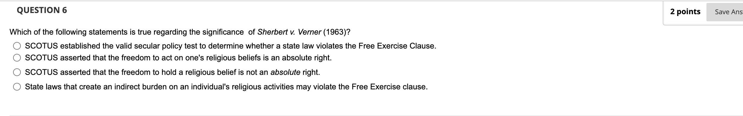 Please Answer Both Parts Thank You Scotus Supreme Court Of The United States 1